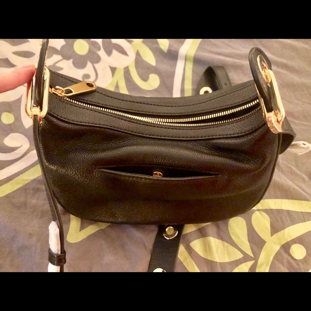 Michael Kors black leather handbag - BRAND NEW - Picture 6 of 8